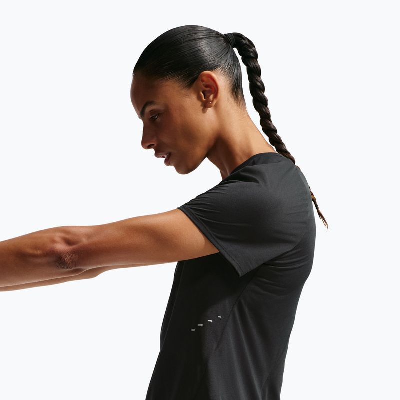 Dámske bežecké tričko Nike Swift Breathe Dri-Fit black/photon dust/white 5