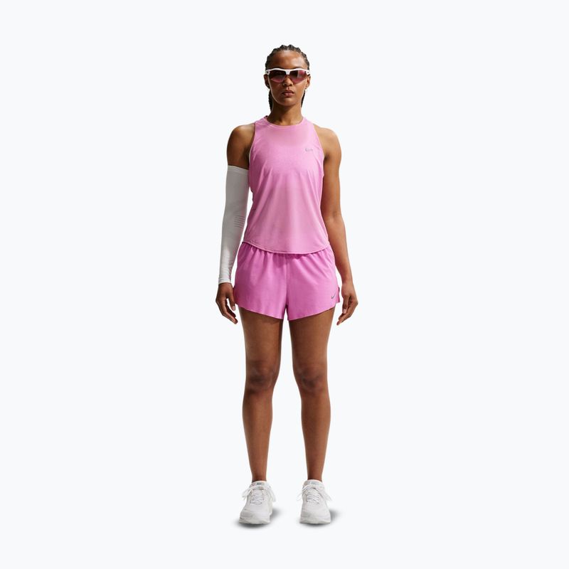 Dámske bežecké tričko Nike Swift Breathe Dri-Fit light magenta/photon dust 2