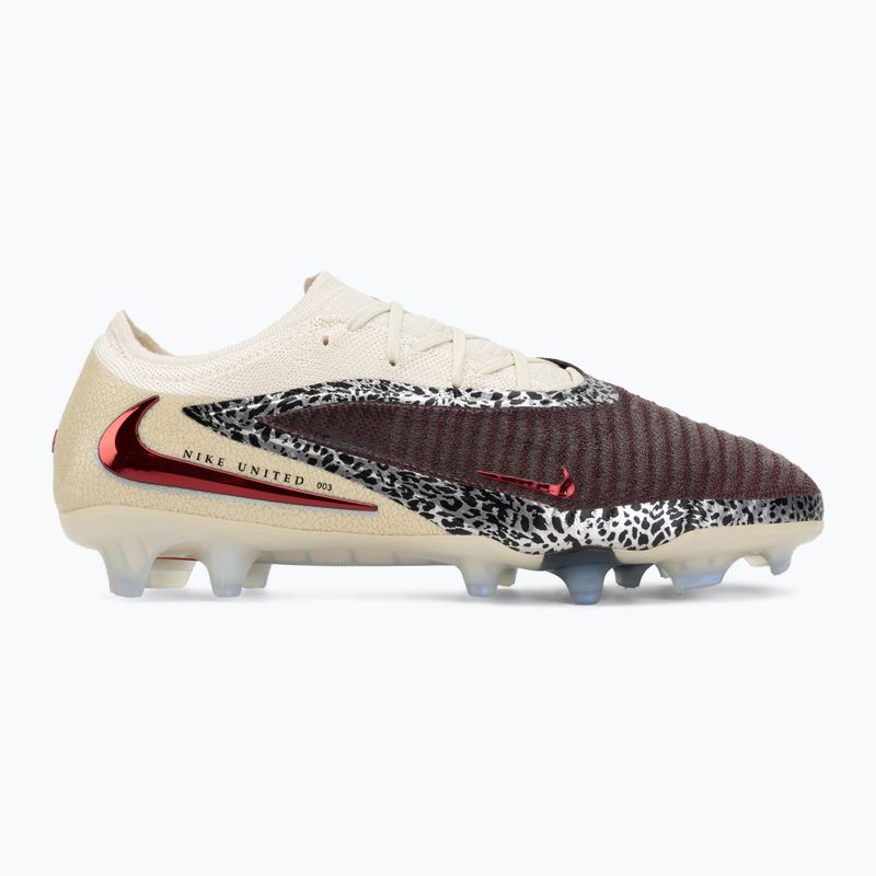 Pánske kopačky Nike United Phantom 6 Low Elite FG burgundy crush/fossil/university red 2