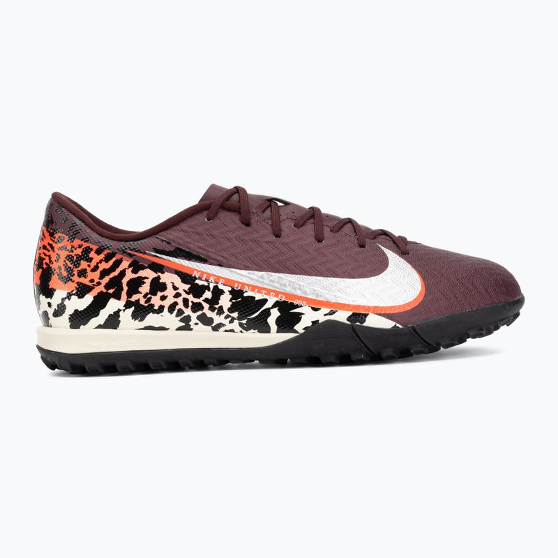 Pánske kopačky Nike United Mercurial Vapor 16 Academy TF burgundy crush/metallic silver 2
