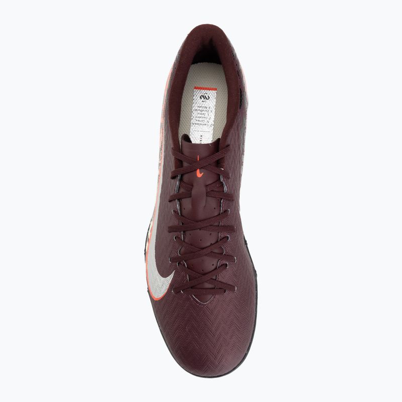 Pánske kopačky Nike United Mercurial Vapor 16 Academy TF burgundy crush/metallic silver 5