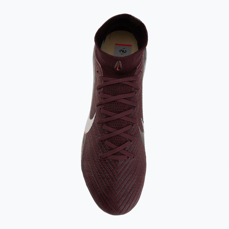 Pánske kopačky Nike United Superfly 10 Elite burgundy crush/university red/fossil/metal silver 5