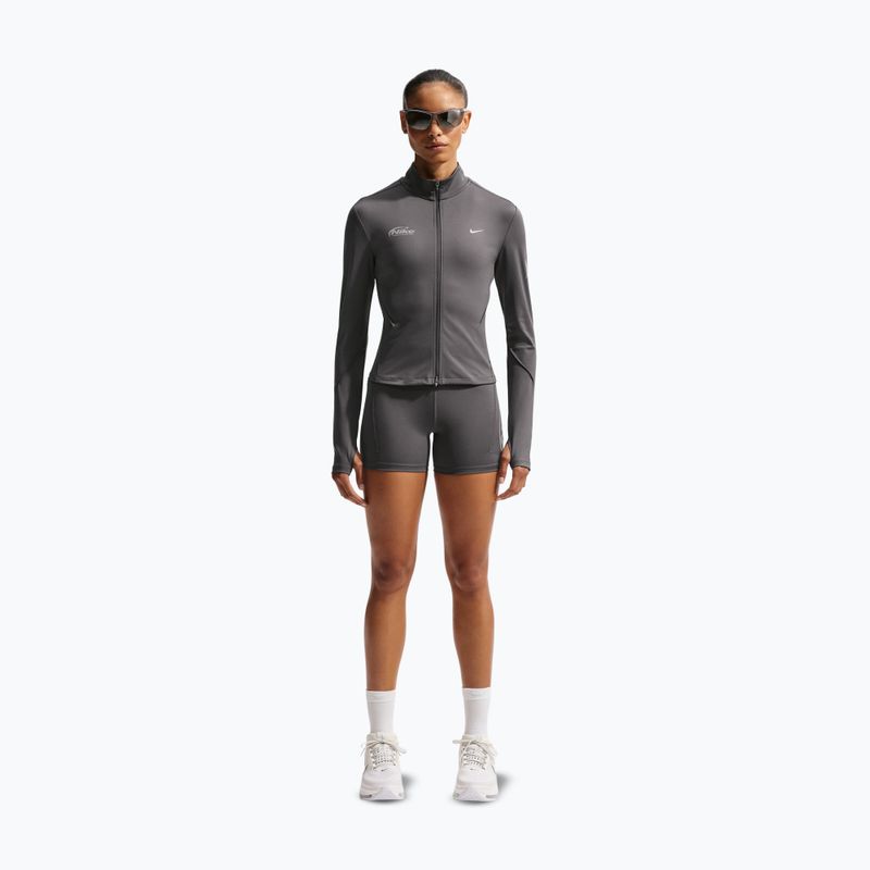 Dámske legíny Nike Swift High Waisted 4" medium ash 2