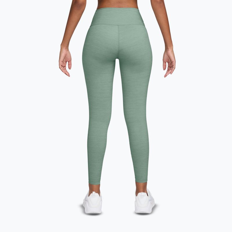 Dámske legíny Nike One Seamless Front High-Waisted steam/white 2