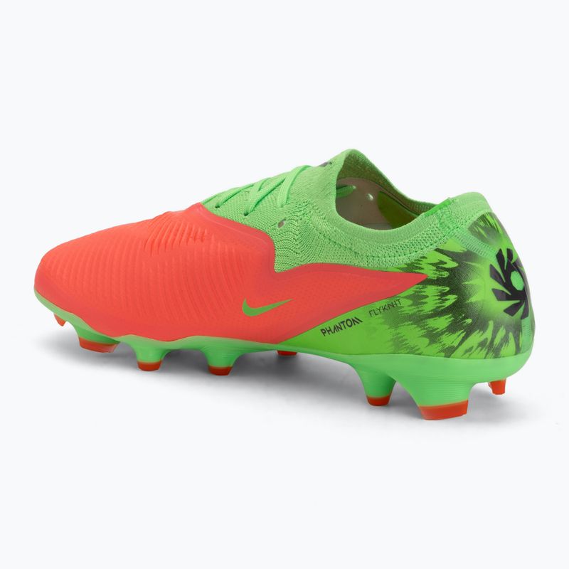 Pánske kopačky Nike Phantom 6 Low Pro Erling Haaland FG hot punch/green strike/black 3