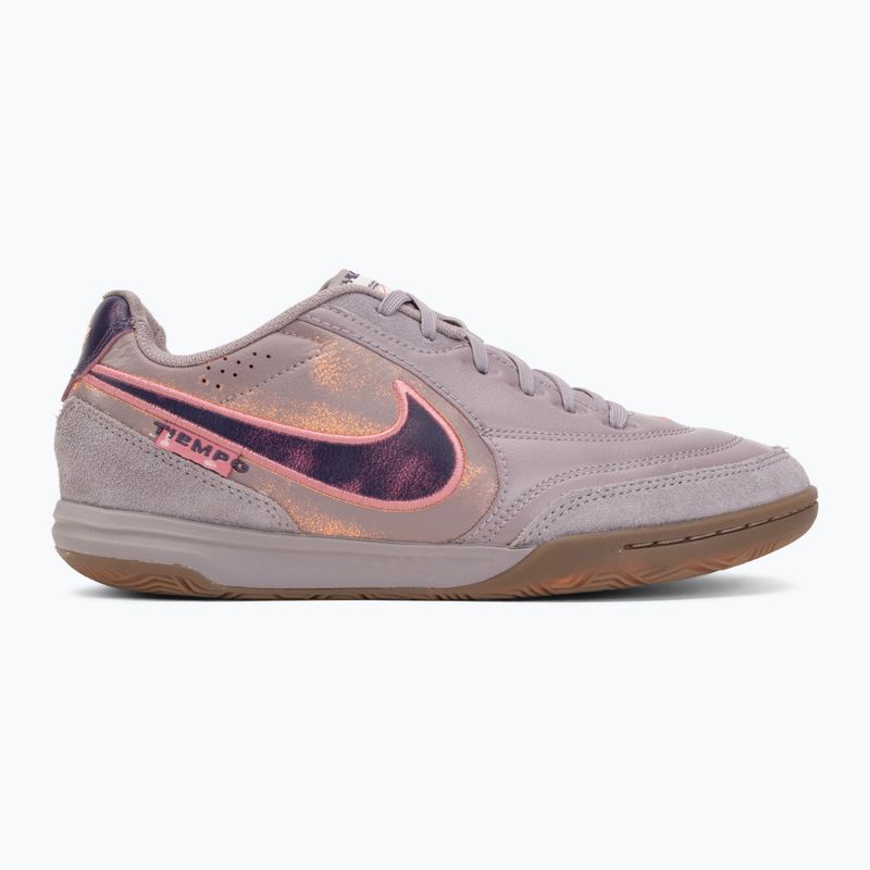 Pánske kopačky Nike Tiempo Streetgato PRM IC light violet ore/gum dark brown/peony 2