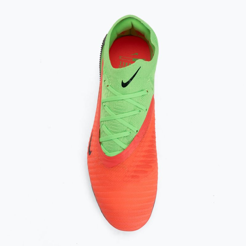 Pánske kopačky Nike Phantom 6 Low Elite Erling Haaland FG hot punch/green strike/black 5