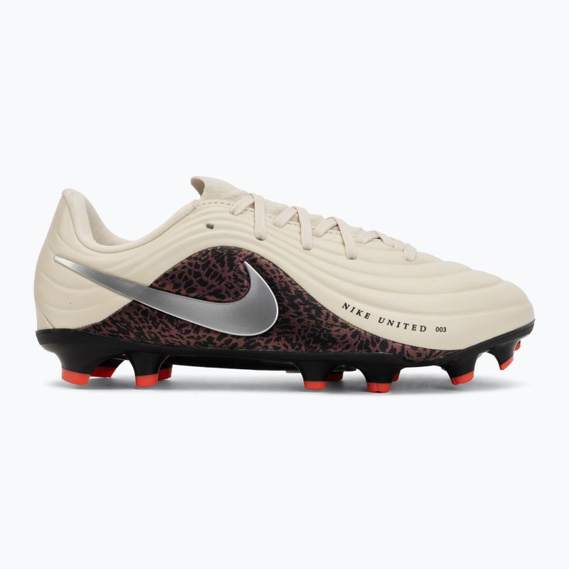 Detské kopačky Nike United Jr. Tiempo Maestro Academy MG fossil/burgundy crush/metallic silver 2
