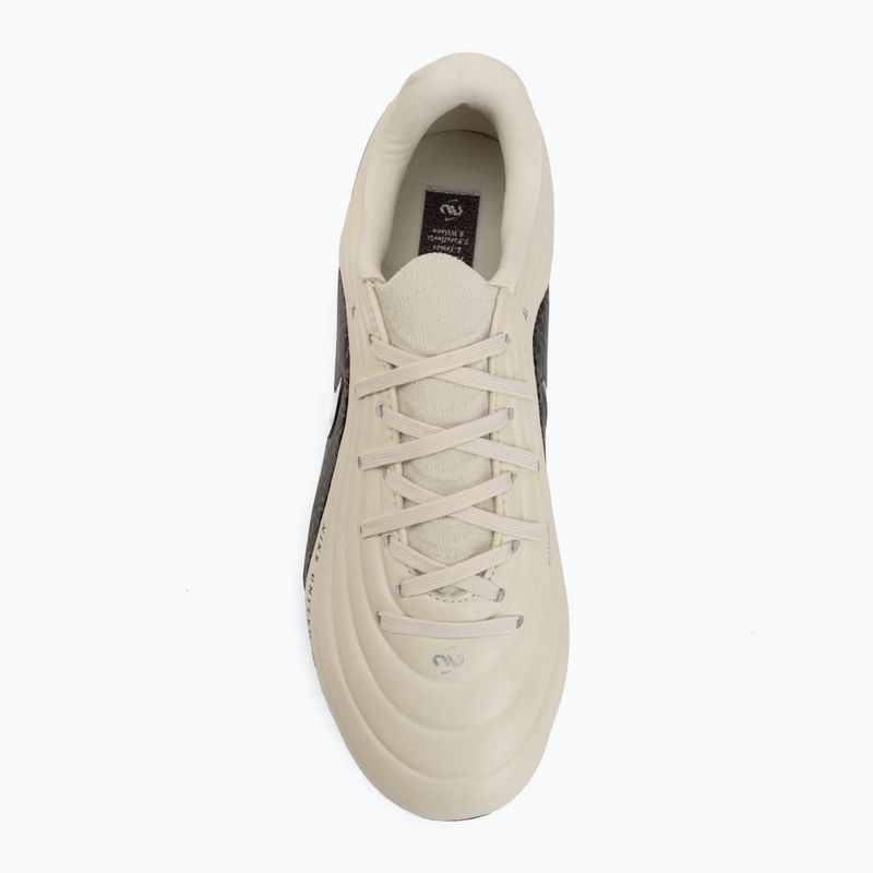 Detské kopačky Nike United Jr. Tiempo Maestro Academy MG fossil/burgundy crush/metallic silver 5