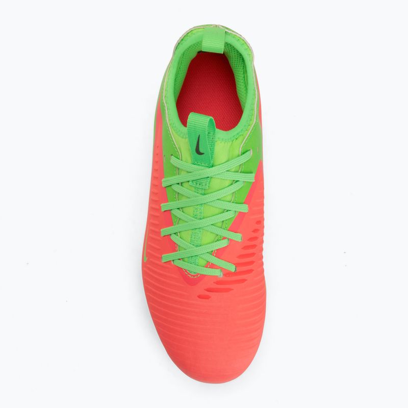 Detské kopačky Nike Jr. Phantom 6 Academy Erling Haaland AG hot punch/green strike/black 5