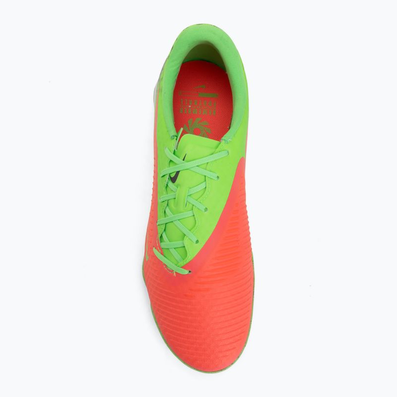 Pánske kopačky Nike Phantom 6 Low Academy Erling Haaland TF hot punch/green strike/black 5