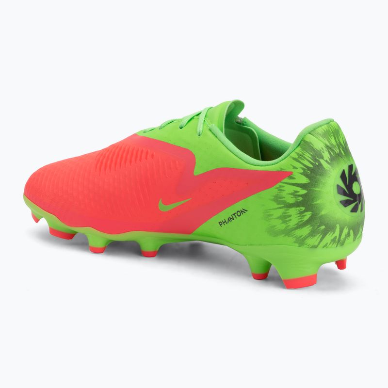 Pánske kopačky Nike Phantom 6 Low Academy Erling Haaland FG hot punch/green strike/black 3