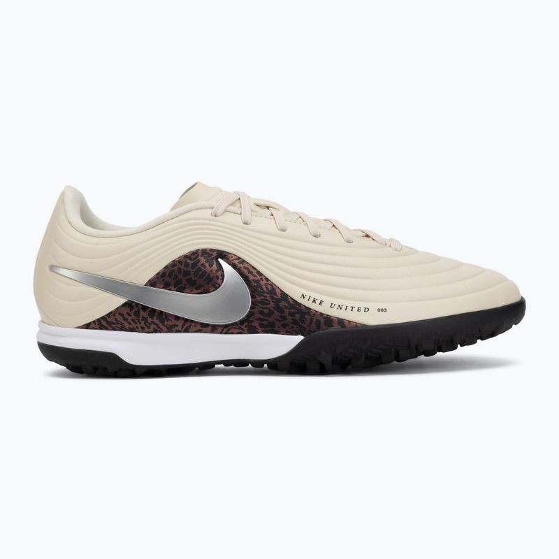 Pánske kopačky Nike United Tiempo Maestro Academy TF fossil/burgundy crush/metallic silver 2