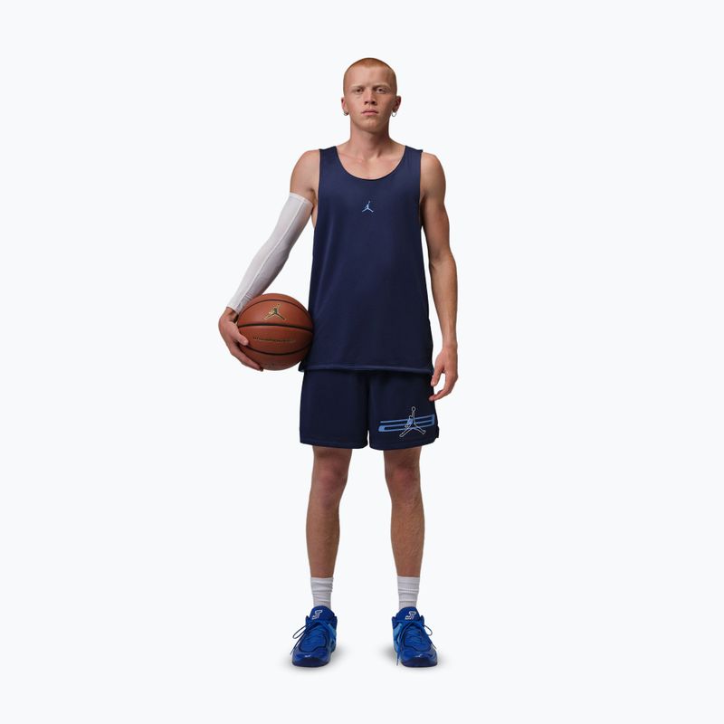 Pánsky basketbalový dres  Jordan Sport Reversible midnight navy/university blue 2