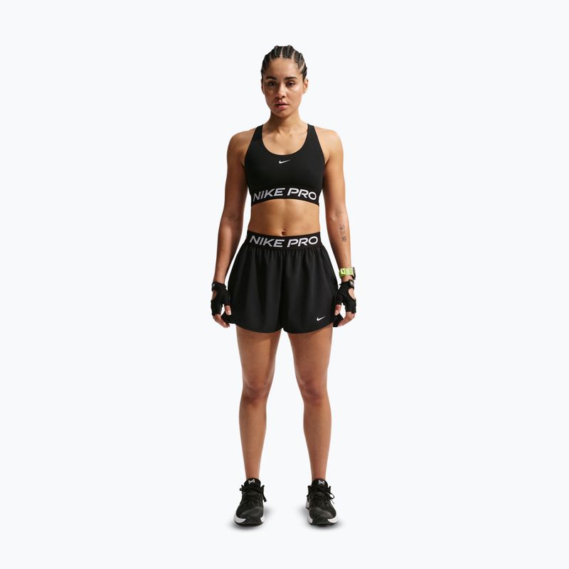Dámske tréningové šortky Nike Pro 2in1 black/white 2