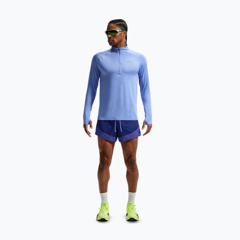 Pánske bežecké šortky Nike Stride Dri-Fit Brief-Lined 5" deep royal blue/lapis 2