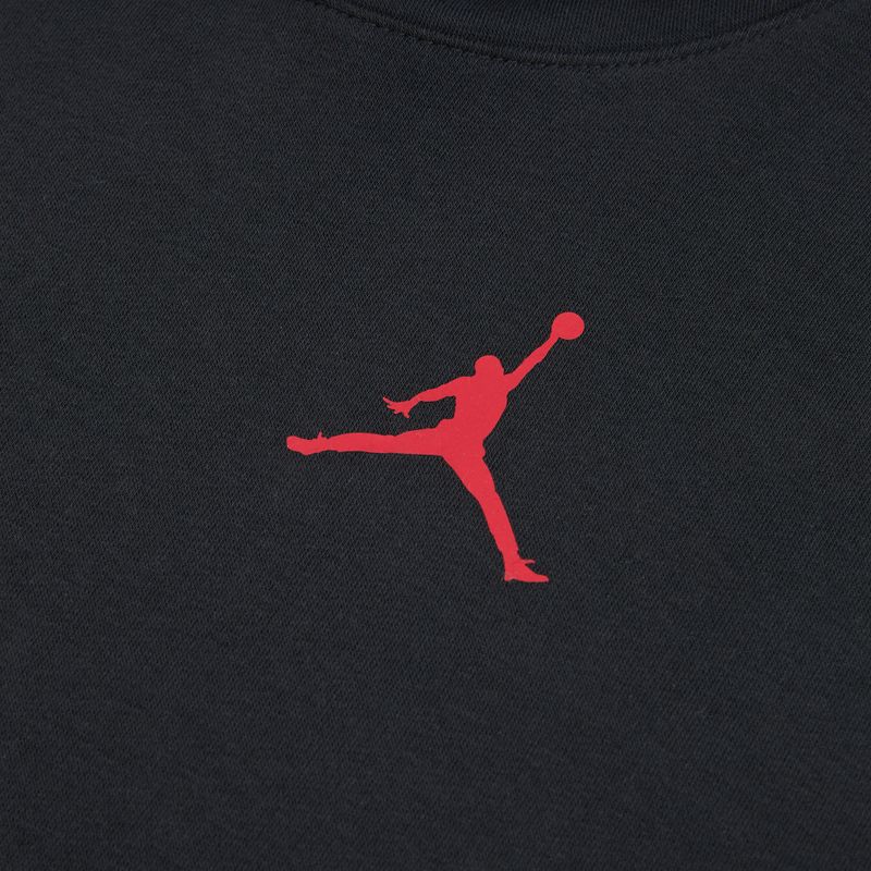 Dámska mikina Nike Jordan Fleece Hoodie black/gym red 8