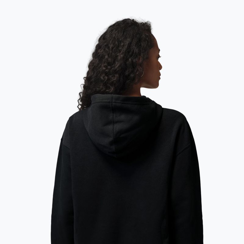 Dámska mikina Jordan Fleece Hoodie black/gym red 3