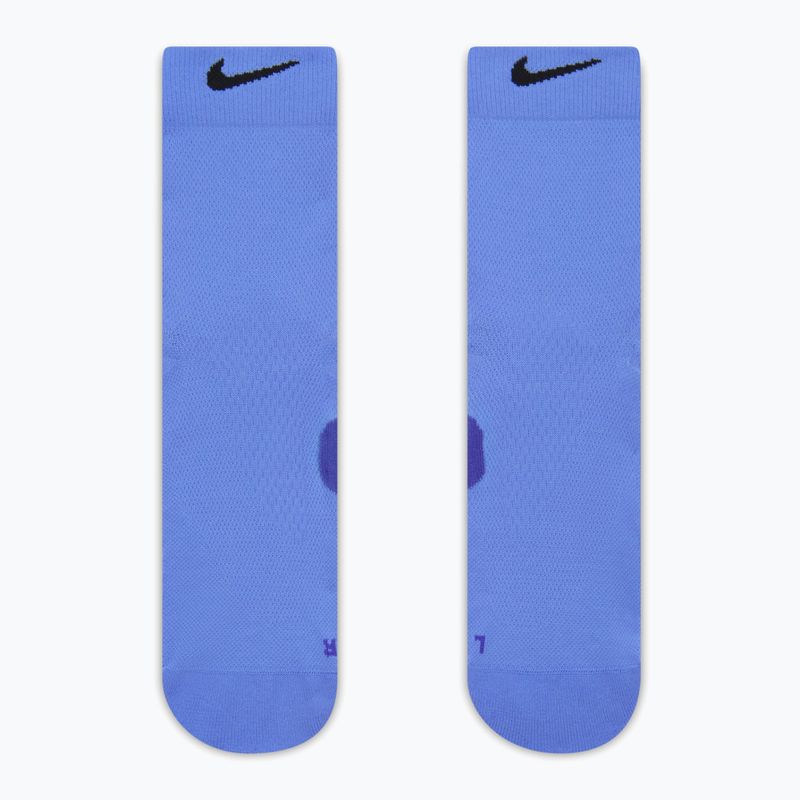 Ponožky Nike Running Midweight Micro Crew royal pulse/lapis/black 2