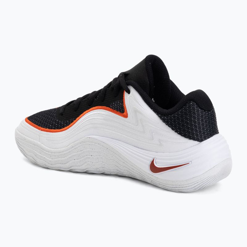 Pánske basketbalové topánky Nike Precision 8 Low black/white/picante red 3