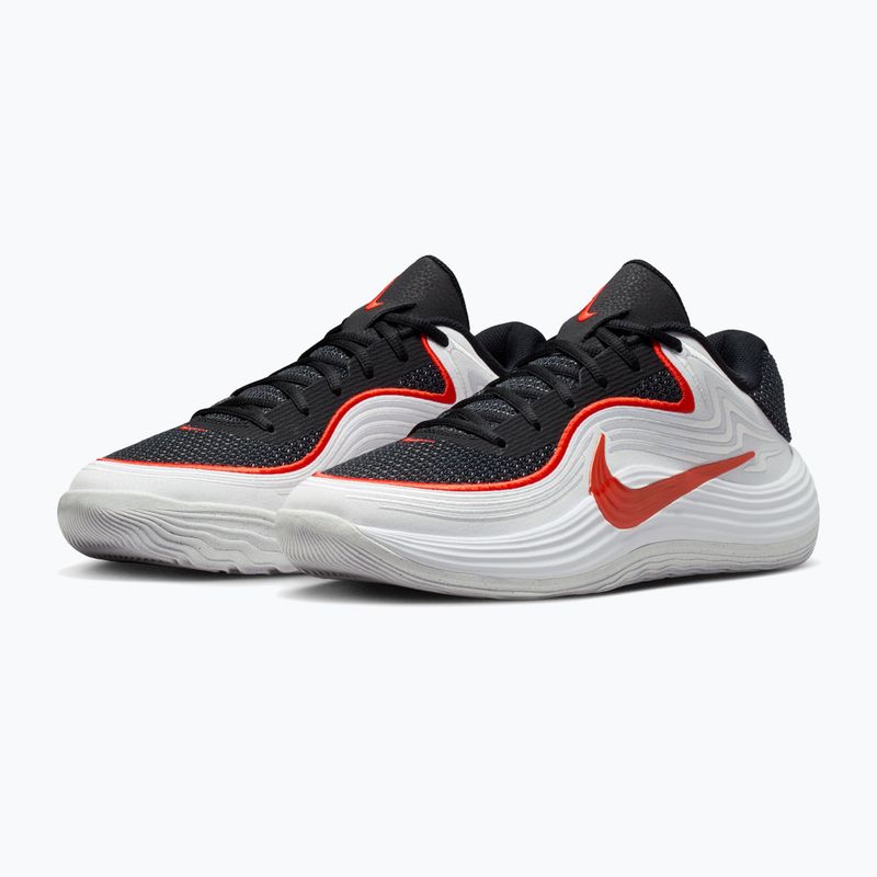 Pánska basketbalová obuv Nike Precision 8 Low black/white/picante red 3