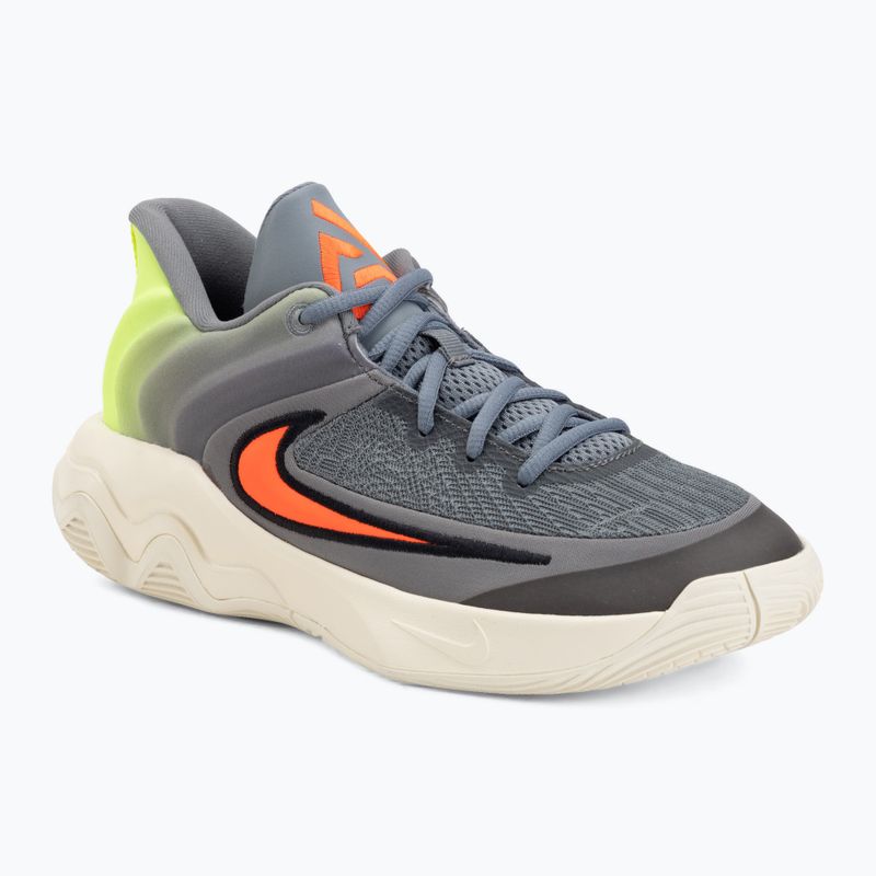 Pánske basketbalové topánky Nike Giannis Immortality 4 cool grey/volt/total crimson