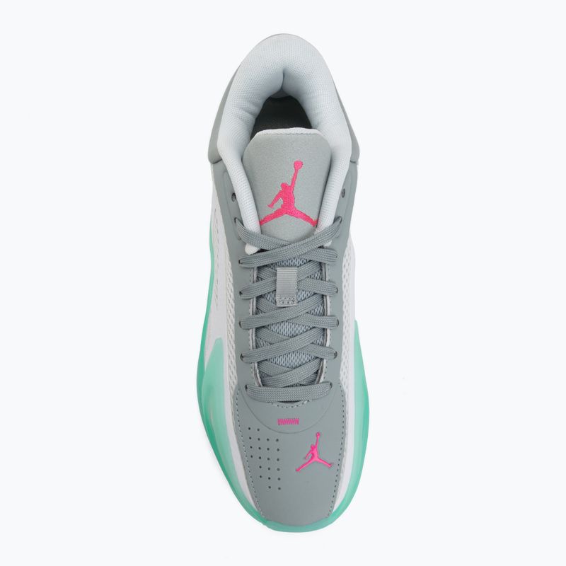 Dámske basketbalové topánky  Jordan Heir Series 2 white/metallic silver/light pumice 5