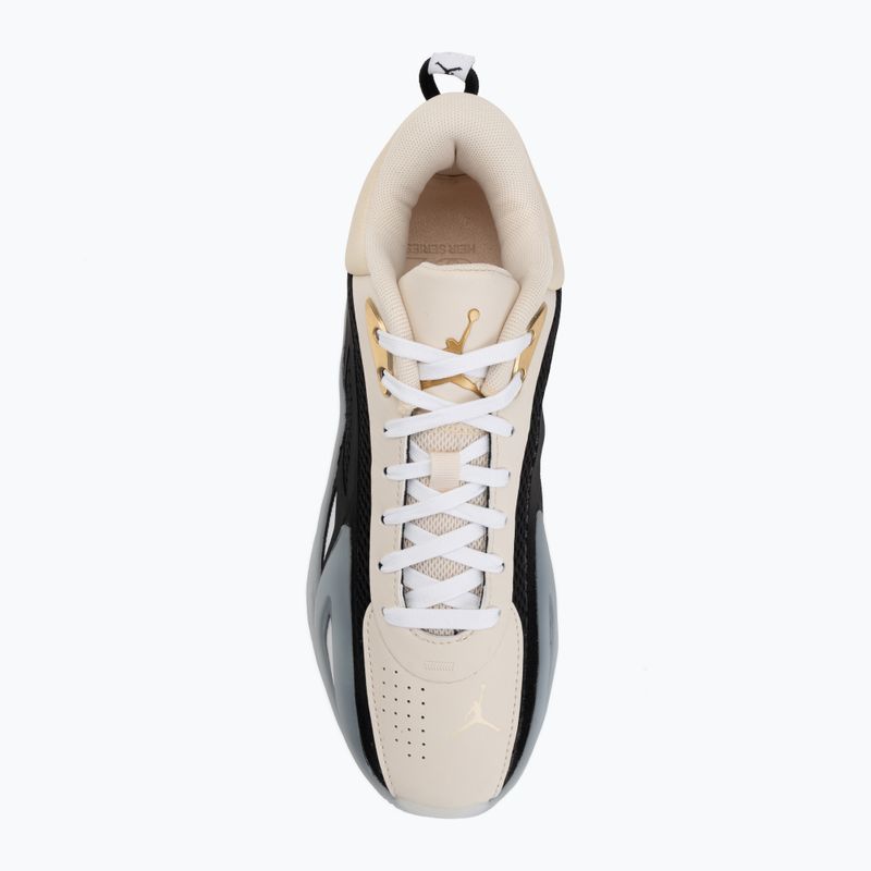 Dámske basketbalové topánky Jordan Heir Series 2 Precious Medal pearl white/black/metallic gold/white 5