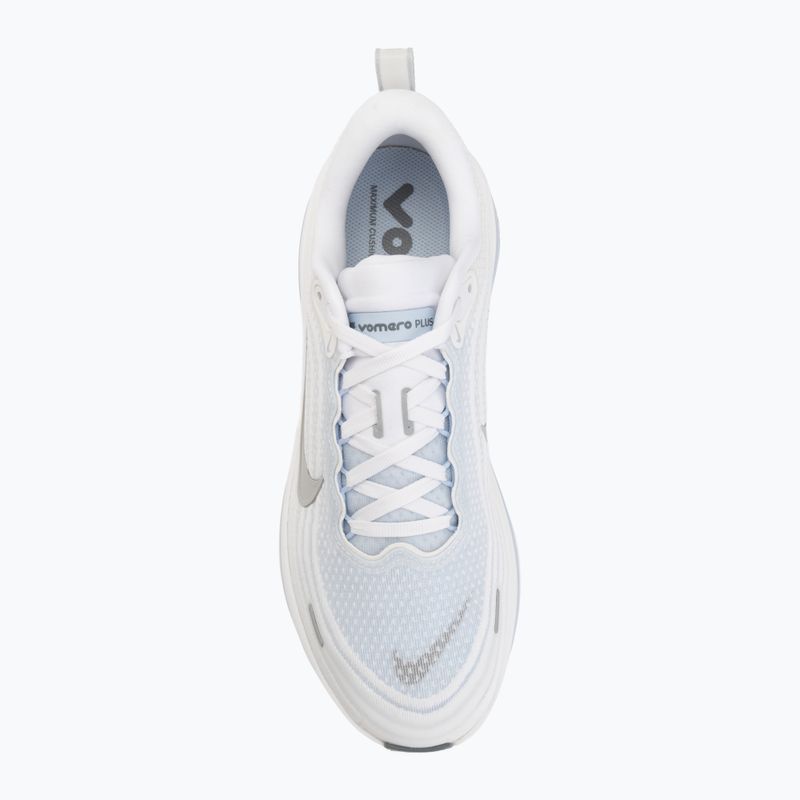 Pánske bežecké topánky Nike Vomero Plus white/hydrogen blue/cool grey/grey fog 5