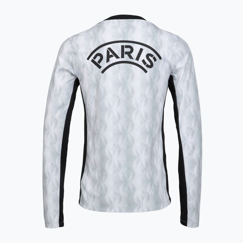 Pánsky futbalový dres longsleeve Nike Paris Saint-Germain Academy Pro Warm SE medium grey/black/black 9