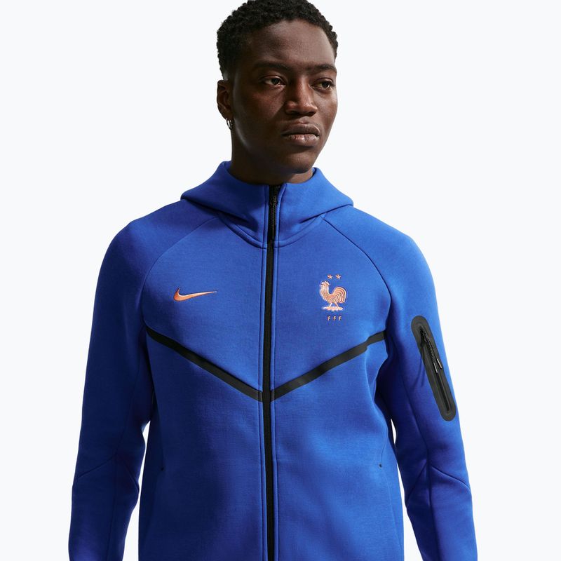 Pánska mikina Nike FFF Tech Fleece Windrunner Full Zip game royal/metallic copper 4