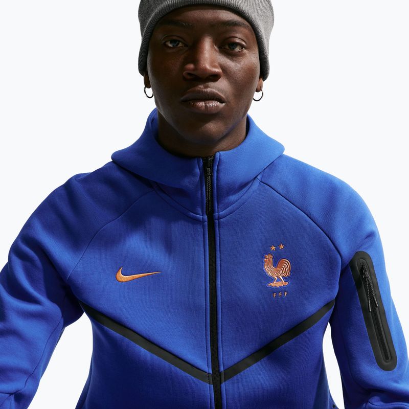 Pánska mikina Nike FFF Tech Fleece Windrunner Full Zip game royal/metallic copper 5