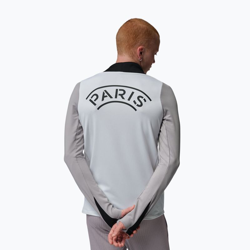 Pánsky futbalový dres longsleeve Nike Paris Saint-Germain Strike Drill Top SE white/atmosphere grey/black/black 3