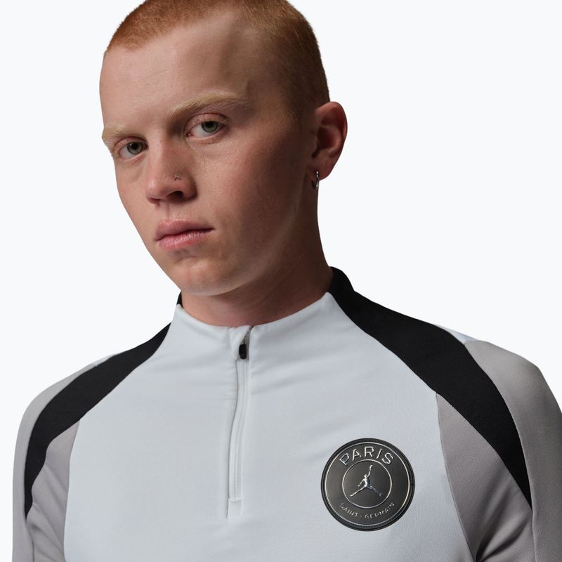 Pánsky futbalový dres longsleeve Nike Paris Saint-Germain Strike Drill Top SE white/atmosphere grey/black/black 4