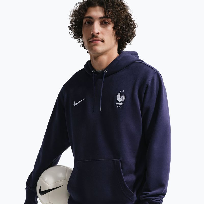 Pánska mikina Nike FFF Club French Terry blackened/white 4