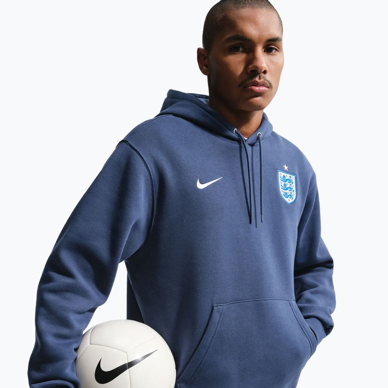 Pánska mikina Nike England Club midnight navy/white 5