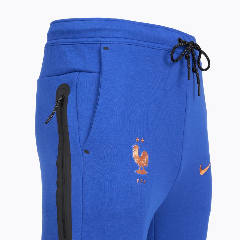 Pánske futbalové nohavice Nike FFF Tech Fleece Joggers game royal/metallic copper 8