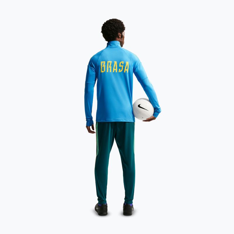 Pánske futbalové nohavice Nike Brazil Academy Pro Dri-Fit geode teal/light mint/midwest gold 3