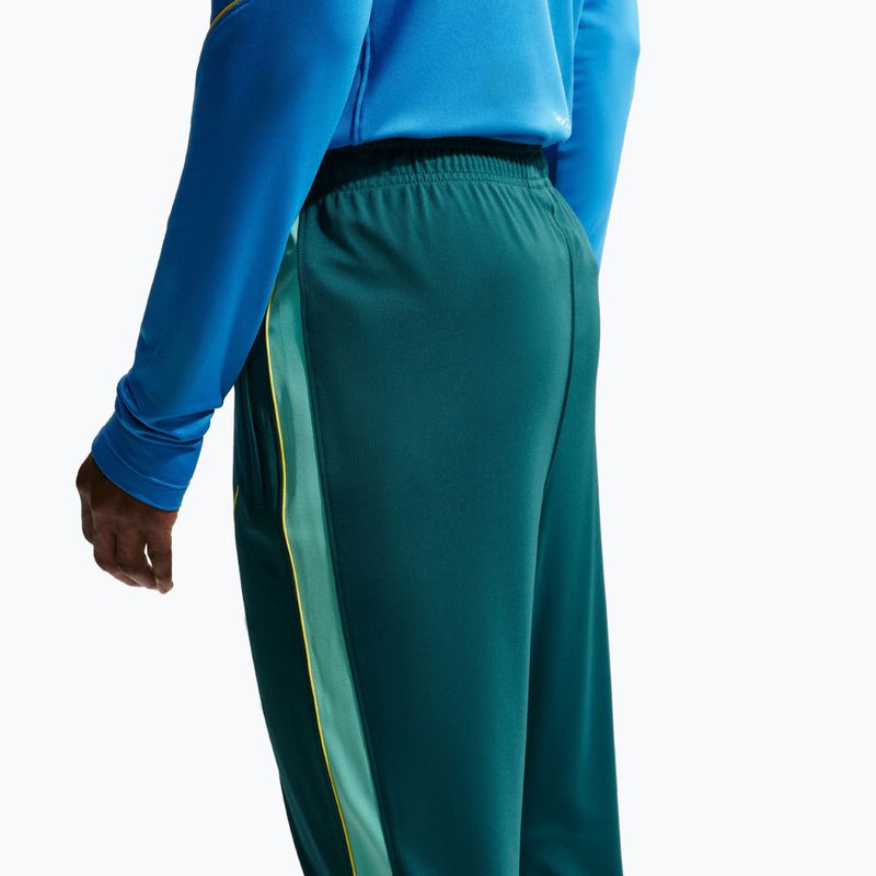 Pánske futbalové nohavice Nike Brazil Academy Pro Dri-Fit geode teal/light mint/midwest gold 6
