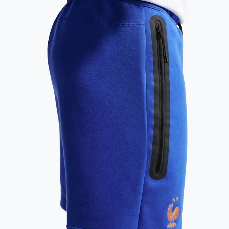 Pánske futbalové šortky Nike FFF Tech Fleece game royal/metallic copper 4