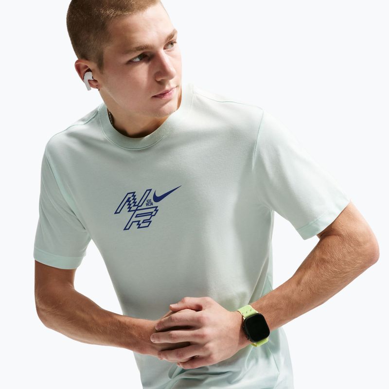 Pánske bežecké tričko Nike AeroSwift Dri-Fit barely green/lapis 6