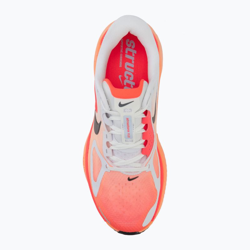 Dámske bežecké topánky Nike Structure Plus white/hot lava/orange pulse/black 5