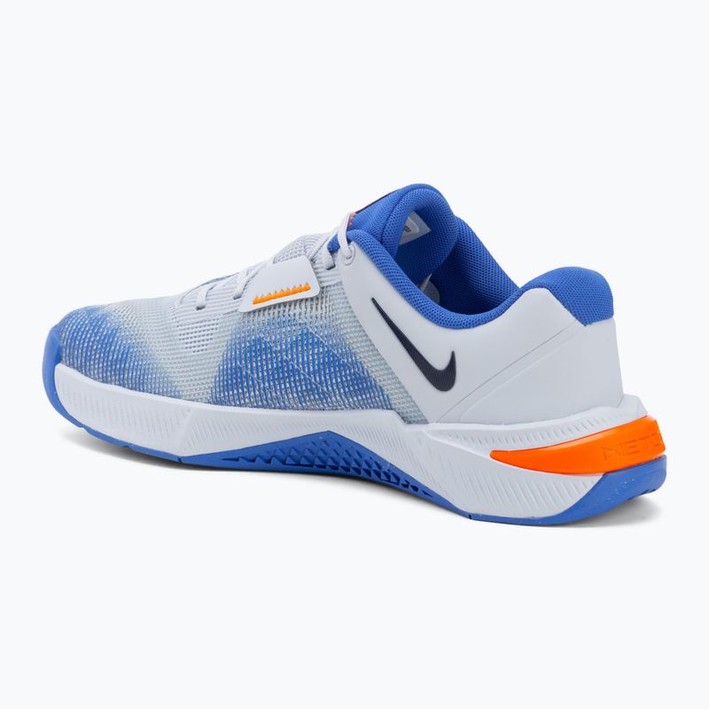 Pánske tréningové topánky Nike Metcon 10 football grey/blue crystal/midnight navy 3