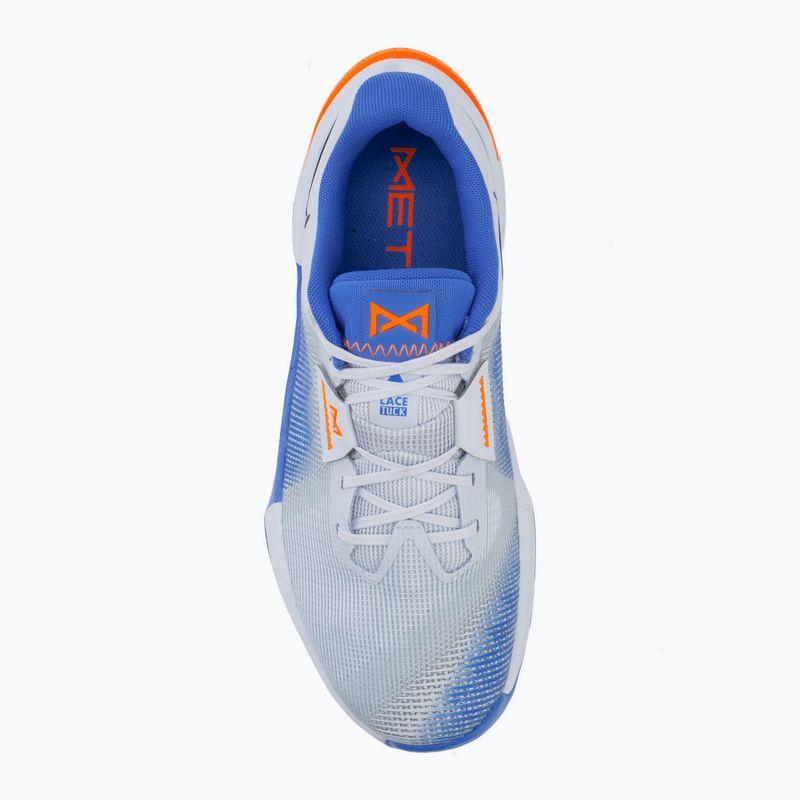 Pánske tréningové topánky Nike Metcon 10 football grey/blue crystal/midnight navy 5