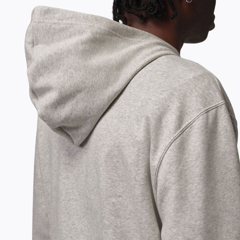 Pánska mikina Jordan Pullover Hoodie grey heather/black 5