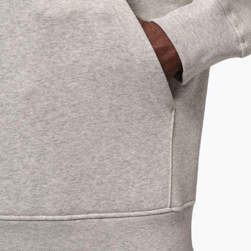 Pánska mikina Jordan Pullover Hoodie grey heather/black 6