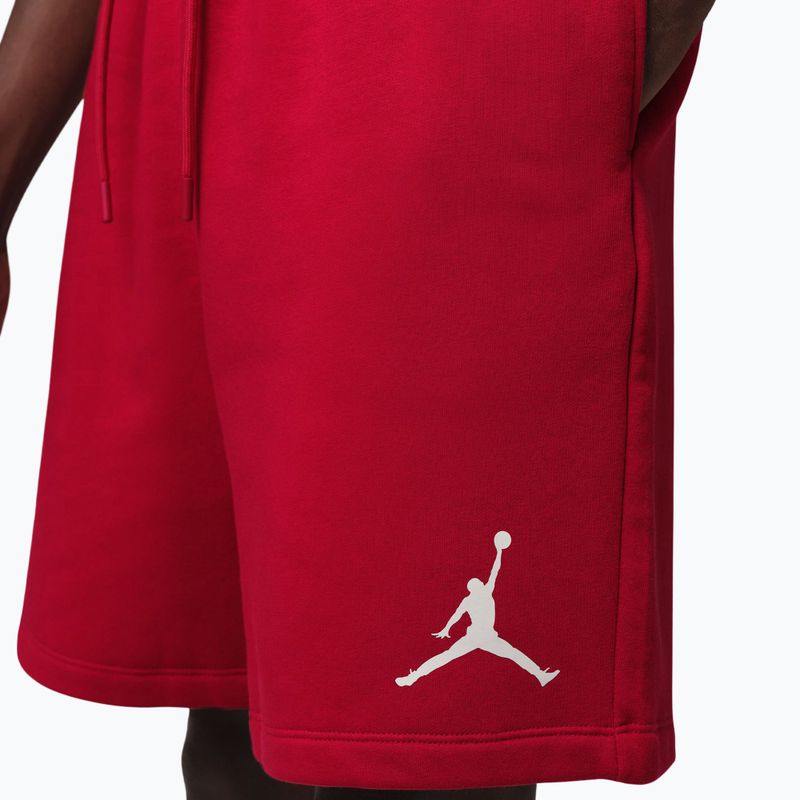Pánske šortky Jordan Fleece gym red/white 5