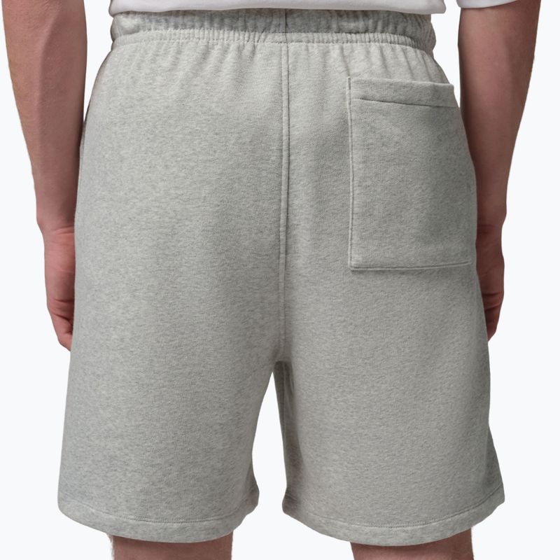 Pánske šortky Jordan Fleece grey heather/black 4