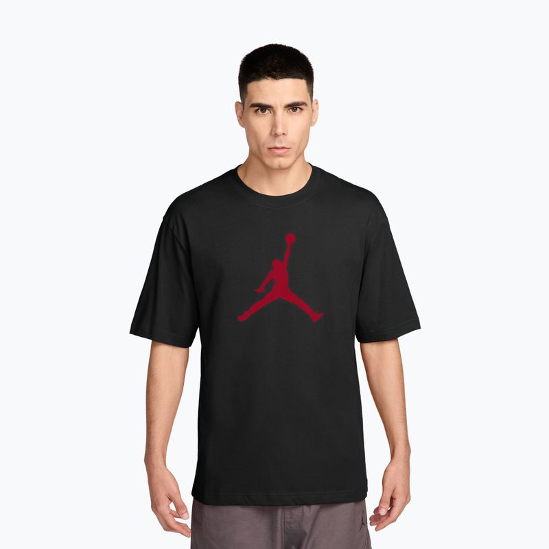 Pánske tričko Jordan black/gym red