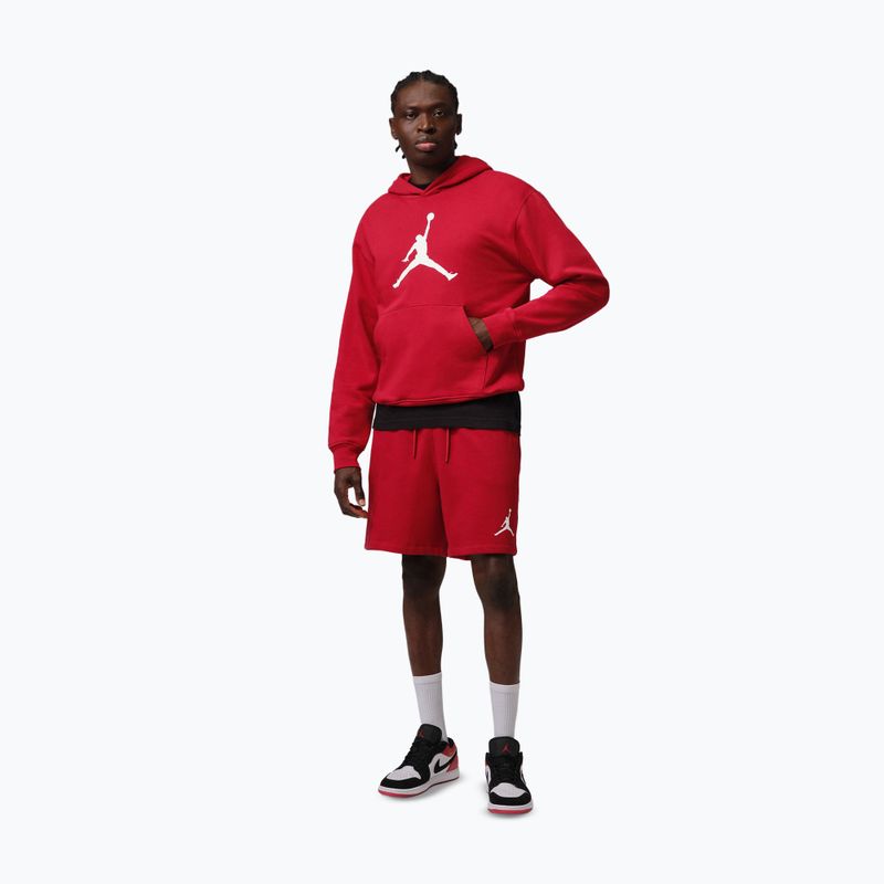 Pánska mikina Jordan Pullover Hoodie gym red/white 2